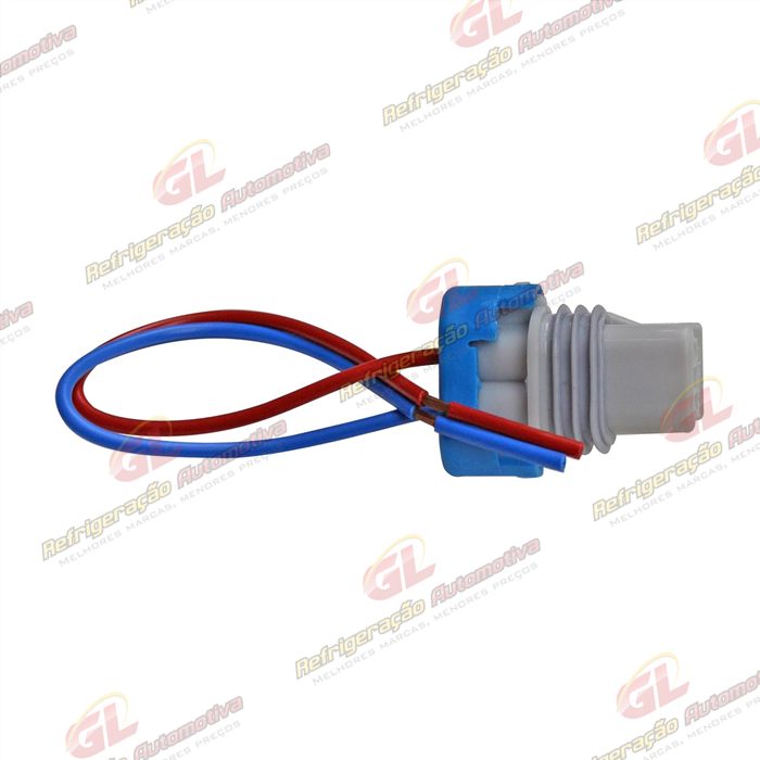 Chicote Conector 2 Vias Magnético Compressor CVC Denso/ Delphi/ Mahle/ Fiat Palio Fire/ Uno Fire/ Doblo/ Mobi 2014>/ Punto/ Chevrolet Astra/ Vectra/ Celta/ Prisma/ Corsa/ Montana/ S10 — foto 3