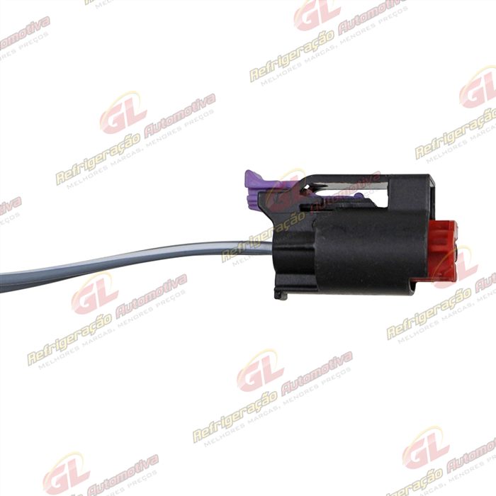 Chicote Conector 2 Vias Válvula Torre Eletrônica Compressor Mahle Fiat/ Jeep Renegade/ Compass/ Toro — foto 3