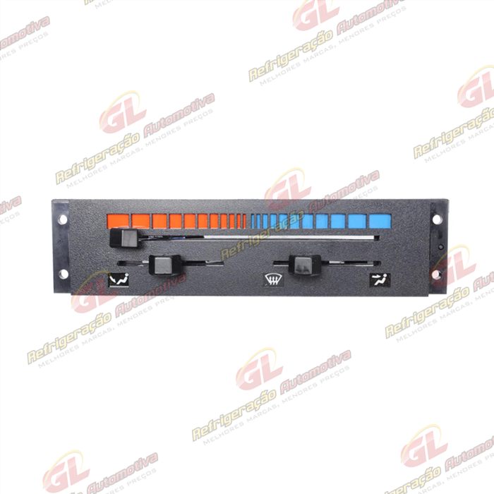 Painel de Controle do Ar Condicionado Ford Cargo Caminhão 1996> - 24 Volts