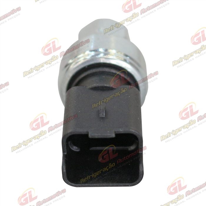 Pressostato de Alta 3 Pinos Peugeot 206/207 2006>/ 208 2008/ 307/407 2004/ 3008 2010>/ Berlingo Partner 2008>/ Expert 2018>/ Citroën C4 2011>/ C5 2008>/ Jumpy 2018> - Qualidade BB — foto 2