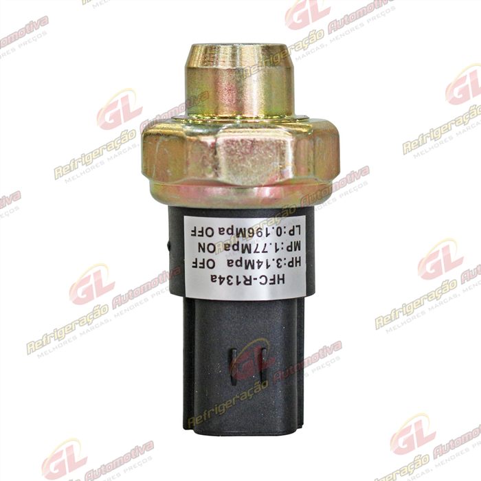 Pressostato Alta Fiat Palio 1.0/1.5/1.6 1996 Até 1999 R134a 4 Vias BB OEM: 7078622 — foto 3