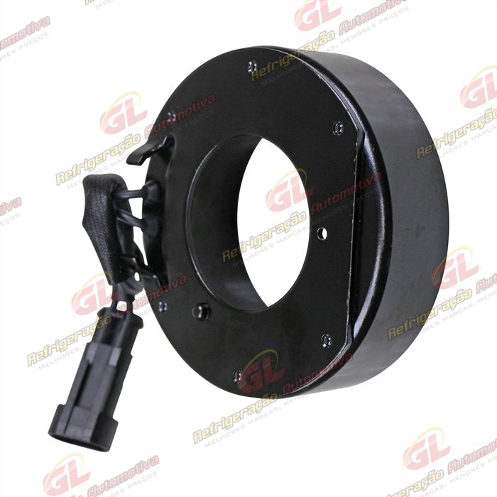 Magnético do Compressor Delphi CVC Mahle Linha Fiat E-Torq Palio/ Doblo/ Strada Locker/ Idea/ Stilo/ Bravo/ Punto - 12 Volts — foto 3