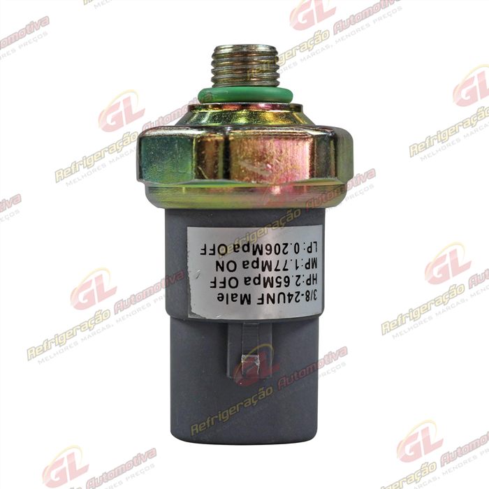Pressostato Alta Fiat Uno 1.0/ 1.5 1994 Até 1998/ Corsa 1999 Até 2001 4 Vias BB OEM: 113.440.2120 — foto 3