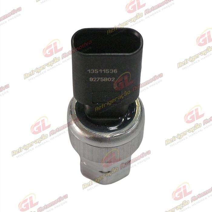 Pressostato de Alta 3 Pinos Chevrolet Equinox/ Onix/ Tracker/ S10/ Trailblazer 2020> OEM: 13511536 — foto 2