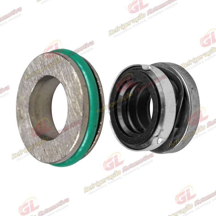 Selo do Compressor Chrysler A590 / C171 Ford FS6 Denso 6E171 / 10P13 / 10P15 / 10P17 / 10P08E Mecânico R134a — foto 2