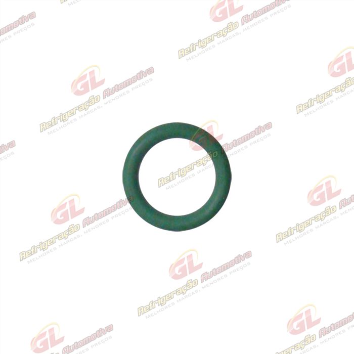 Anel O´ring 9,2x1,9mm HNBR verde R134a - Pacote 50 Pçs