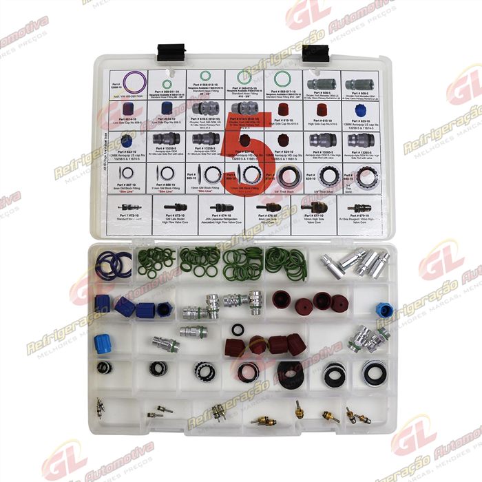 Kit Manutenção Universal Para Sistema do Ar Condicionado Em geral — foto 16