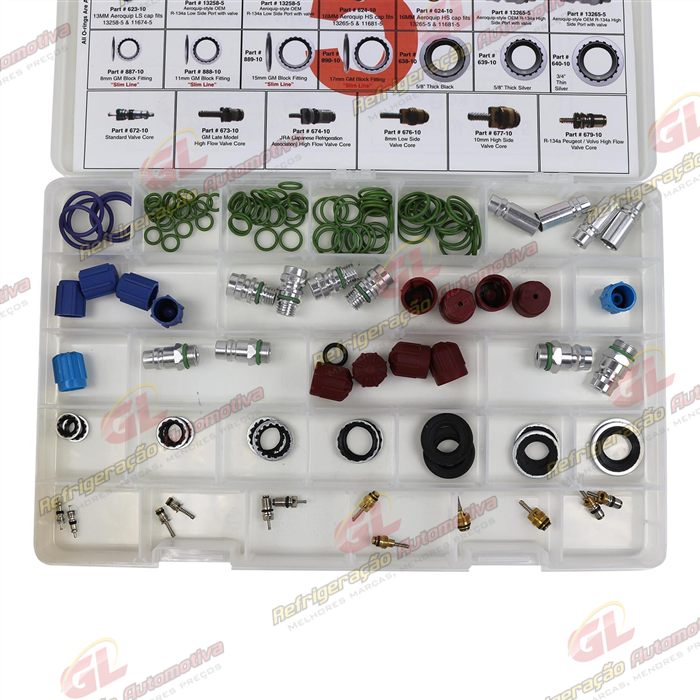 Kit Manutenção Universal Para Sistema do Ar Condicionado Em geral — foto 18