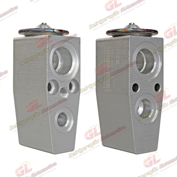 Válvula de Expansão Chevrolet Agile/ Cruze/ Camaro/ Cobalt/ Spin/ Montana 2011> Onix 2013>/ Tracker 2021>/ Ford EcoSport/ Fiesta 2012>/ Ka 2014 Até 2015/ Ford Fusion 2013> Máquina John Deere CH570/ CH670/ 670G/ 672G - Qualidade AA OEM: AL203088 — foto 2