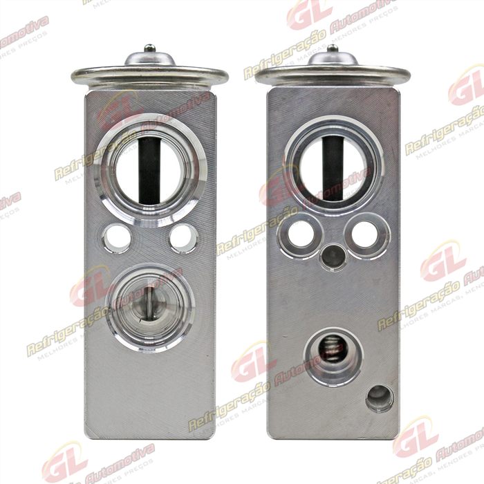 Válvula de Expansão VALEO Renault Master/Fluence/Sandero/Logan 2013>/ Fiat Uno 2010/ Palio 2012> Cronos/Argo 2013>/ Jeep Renegade 2013>/ Máquina Trator Case Patriot 250 a 350 Farmal 110A a 130A/ New Holland T4/T5 — foto 3