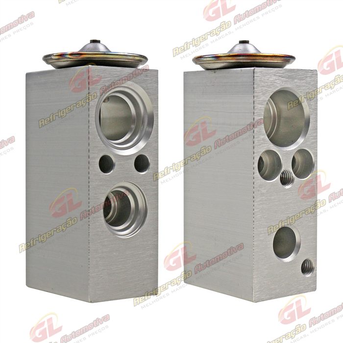 Válvula de Expansão Renault Master/ Fluence/ Sandero/ Logan 2013> Fiat Uno 2010/ Palio 2012>/ Argo/Cronos 2013>/ Toro/ Jeep Renegade 2013> Máquina Case Patriot 250 a 350/ Farmal 110A a 130A/ New Holland T4 / T5 — foto 2