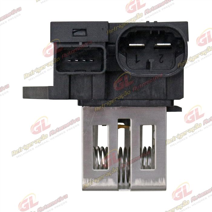 Resistência do Eletroventilador do Radiador Citroën C3/C4/ AirCross / DS3/ Peugeot 207/208 / 307/ 308/ 408 - 12 Volts OEM: 9662872380