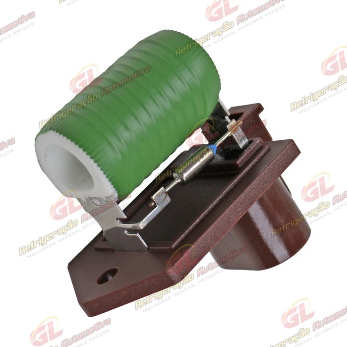 Resistência do Eletroventilador do Radiador Sistema Denso Fiat Novo Uno Way/ Uno Vivace/ Mobi/ Grand Siena/ Palio/ Strada/ Bravo/ Toro/ Jeep Renegade - 12 Volts OEM: 51905875/ 51890981 — foto 2