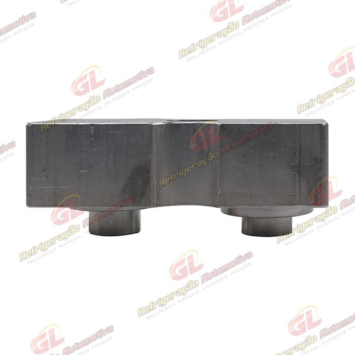 Válvula Conector s/ Válvula de Serviço Compressor Harrison/ Delphi CVC Chevrolet Corsa/ Vectra/ S10 2.4 e 2.8 Diesel - Alumínio — foto 5