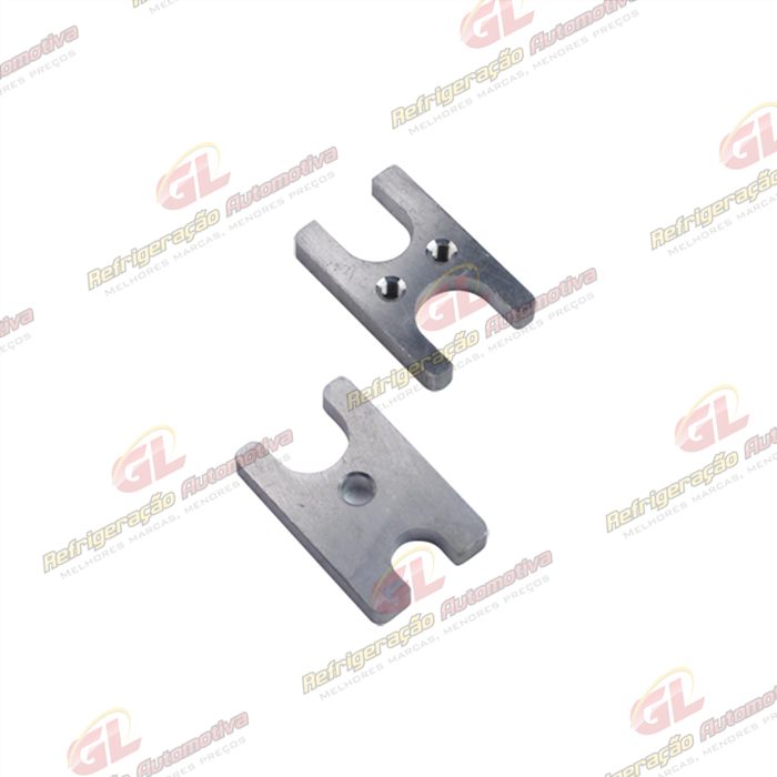 Conector Duplo de Saida do Evaporador Fiat Palio Fire com Válvula Original - Alumínio — foto 4