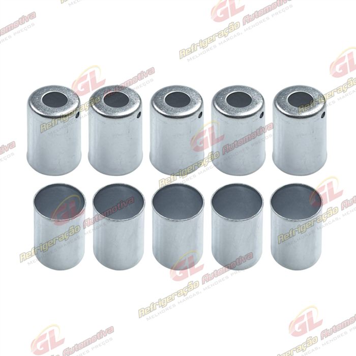 Caneca Clip 06mm 5/16 Polegadas Aço Recozido Dureza 01 Pacote Com 10 Pçs