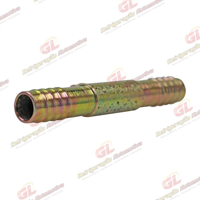 Emenda 10mm Aço c/ Válvula de Serviço R12 s/Clip — foto 2