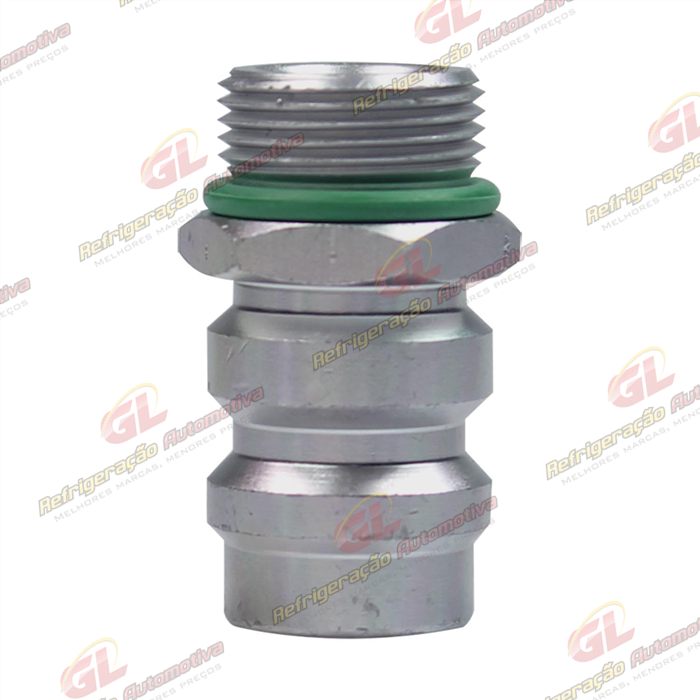 Válvula Engate Rapido R134a M15x1 Alta Pressão Caminhão Mercedes Benz Axor OEM: 0018306384