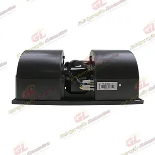 Ventilador Universal com Caracol 2 Eixos 3 Velocidades Turbina 114mm 12 Volts - OEM: 32729820/ 32730010