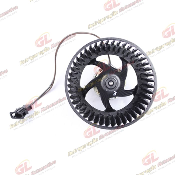 Ventilador da Caixa Evaporadora Volkswagen Fox com Ar Condicionado Turbina Original Denso - 12 Volts — foto 2