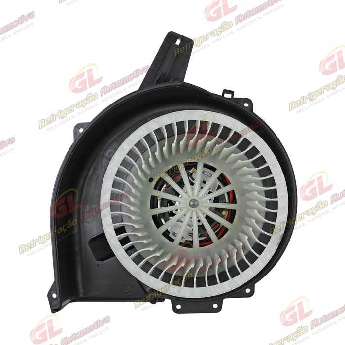 Ventilador da Caixa Evaporadora Behr Volkswagen G5 e G6/ Gol 2009 Até 2016/ Saveiro 2010 Até 2016/ Voyage 2009 Até 2016/ Polo 2008> - 12 Volts OEM: 5U0820021D — foto 2