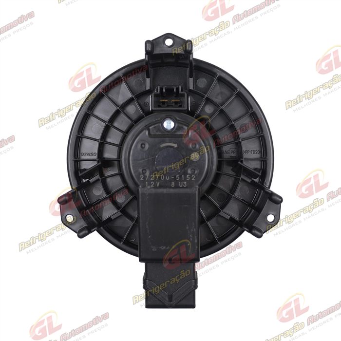 Ventilador da Caixa Evaporadora Toyota Hilux SRV 2008 Até 2015 / SW4 2008 Até 2015 - 12 Volts OEM: 871030K230 — foto 5