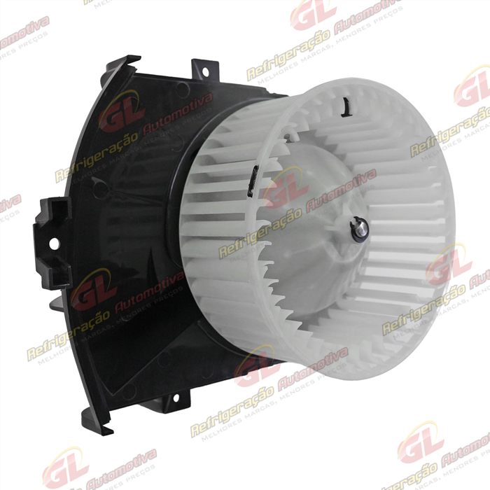 Ventilador da Caixa Evaporadora Valeo Volkswagen Gol G5 2009>/ Fox 2010>/ Spacefox 2011>/ Voyage 2009>/ Saveiro 2010> - 12 Volts OEM: 5U0820021B/ 996014W — foto 2