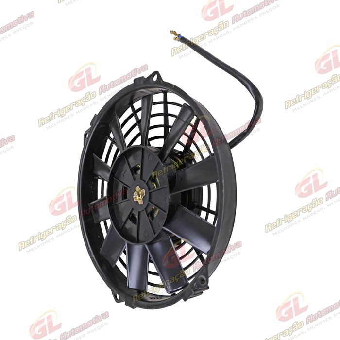 Eletroventilador Universal 09 Polegadas Pás Reta - 12 Volts — foto 4