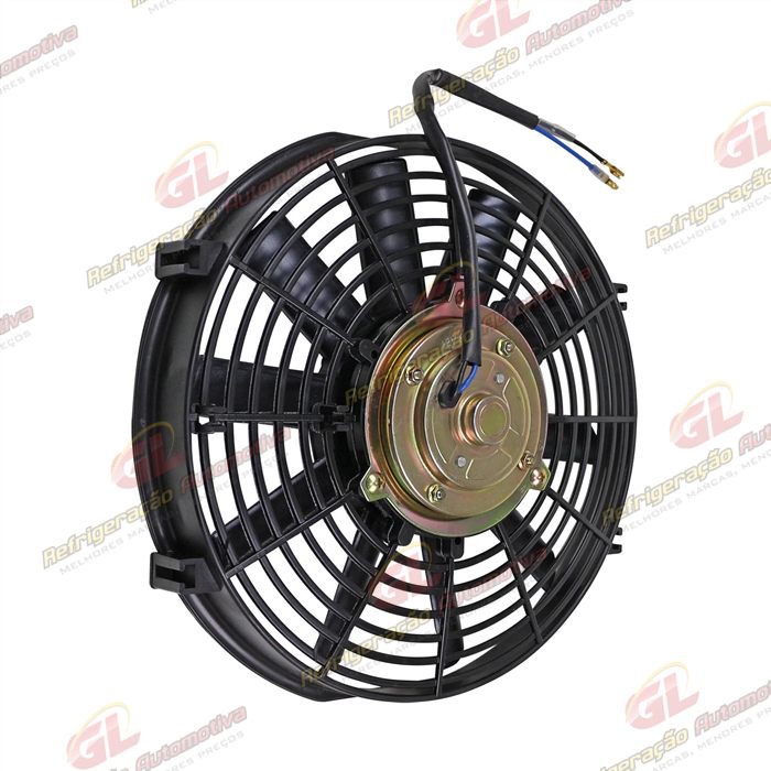 Eletroventilador Universal 10 Polegadas Pás Reta - 12 Volts — foto 3