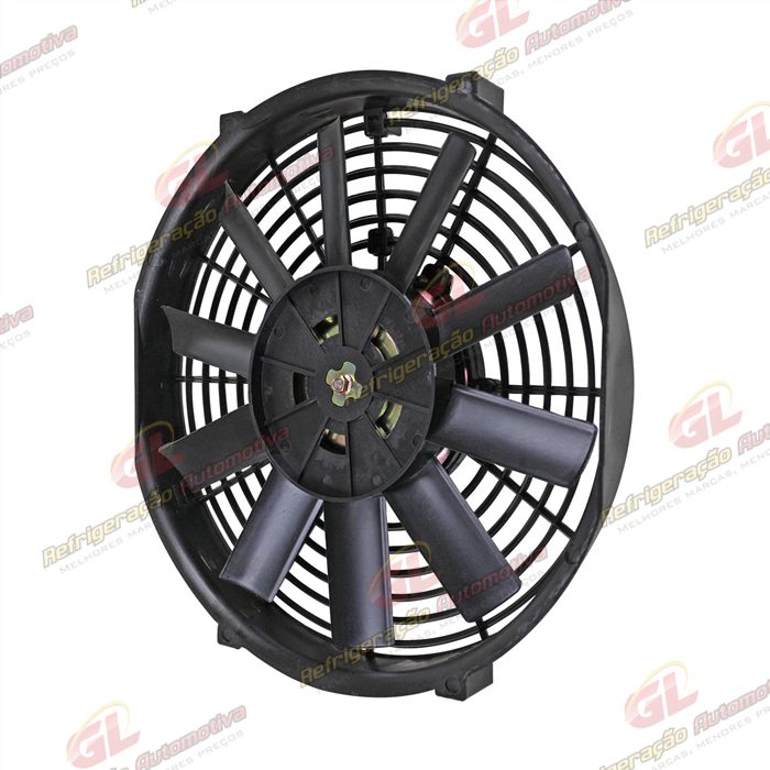 Eletroventilador Universal 10 Polegadas Pás Reta - 12 Volts — foto 4