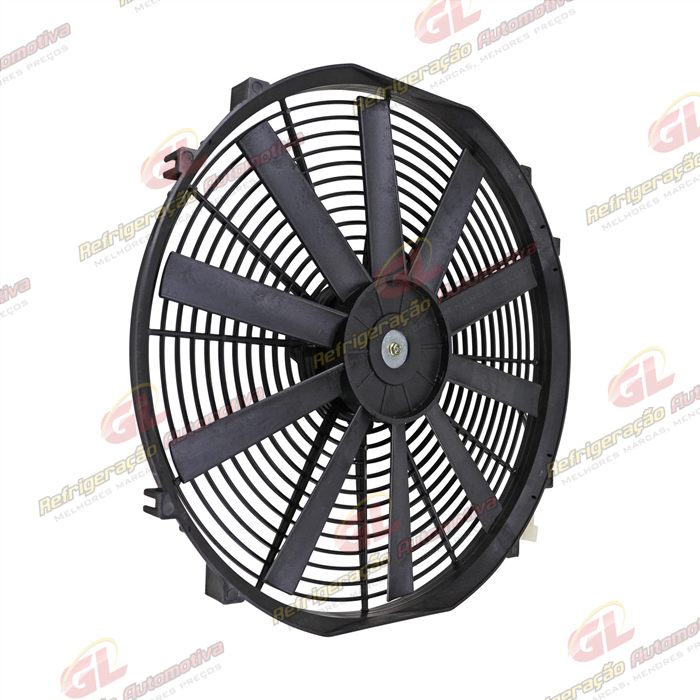 Eletroventilador Universal 16 Polegadas Pás Reta - 24 Volts — foto 4