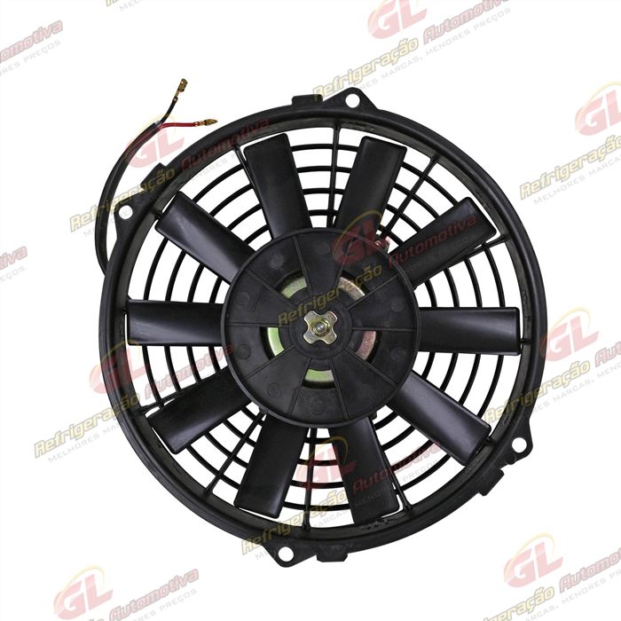 Eletroventilador Universal 09 Polegadas Pás Reta - 24 Volts — foto 2