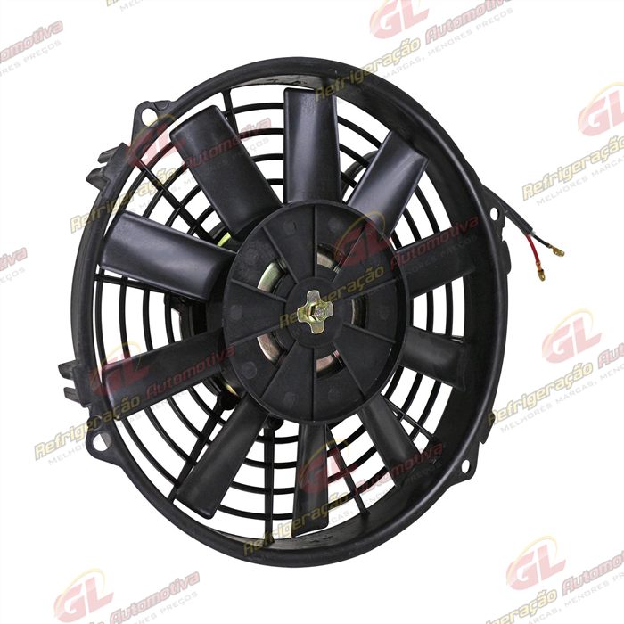 Eletroventilador Universal 09 Polegadas Pás Reta - 24 Volts — foto 4