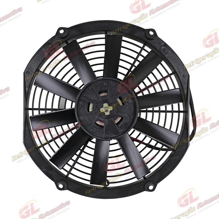 Eletroventilador Universal 12 Polegadas Pás Reta - 24 Volts — foto 2
