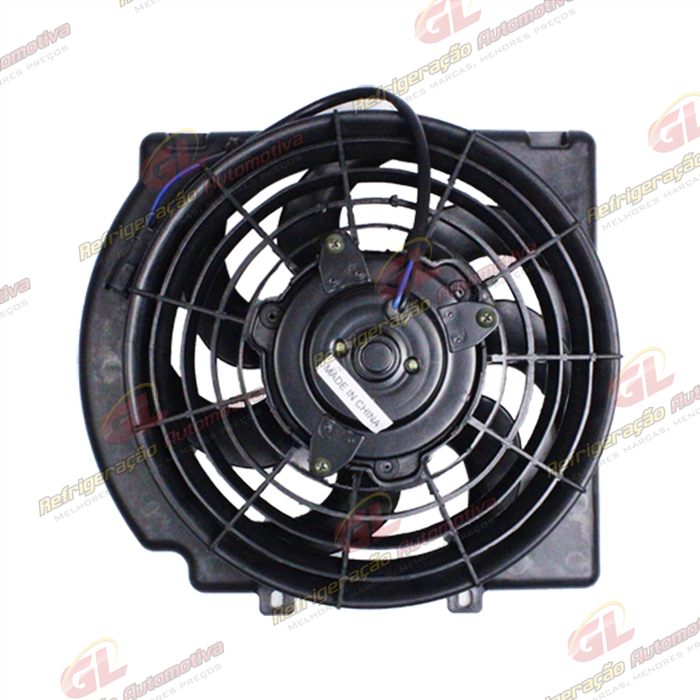 Eletroventilador do Condensador Chevrolet Corsa/ Celta Zexel 1999 Até 2002/ Corsa Milenium >2009 - 12 Volts OEM: 93286686 — foto 2