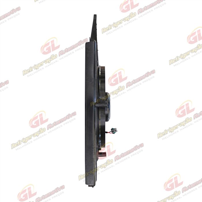 Eletroventilador do Radiador Volkswagen Polo/ Gol G5/ Saveiro G5/ Voyage/ Fox 3 Pinos Todos 2007> Importado - 12 Volts — foto 7