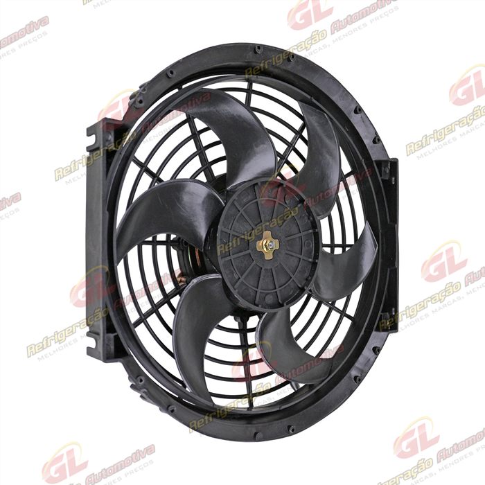 Eletroventilador Universal Soprante 10 Polegadas Pás em S - 12 Volts — foto 4
