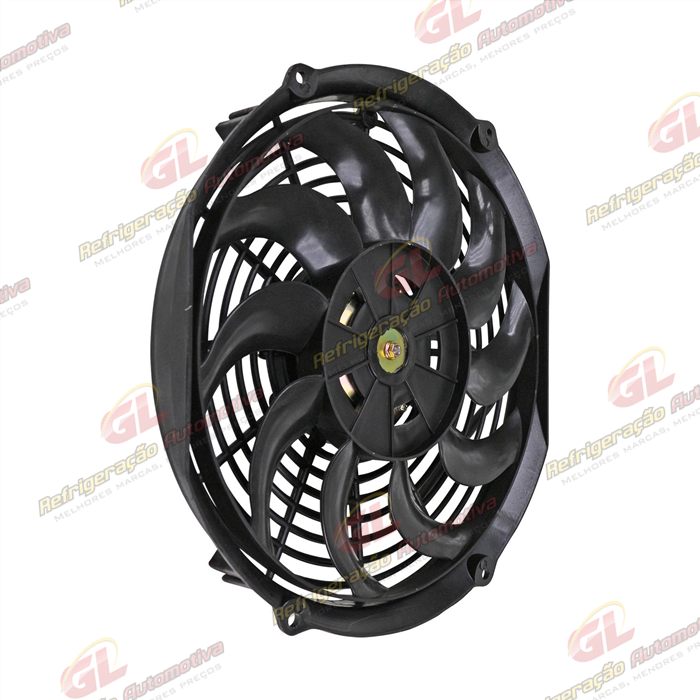 Eletroventilador Universal 12 Polegadas Pás em S - 12 Volts — foto 4