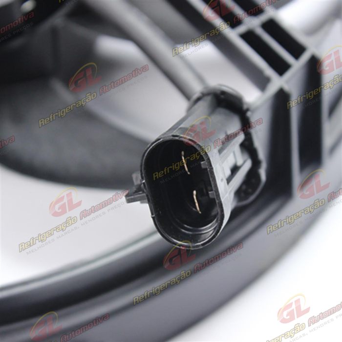 Eletroventilador do Radiador c/ Defletor Fiat Ducato 2.3 JTD 2009>/ Renault Jumper/ Citroën Boxer - Sistema Modine - 12 Volts OEM: 1364597080 / 1371638080 — foto 4