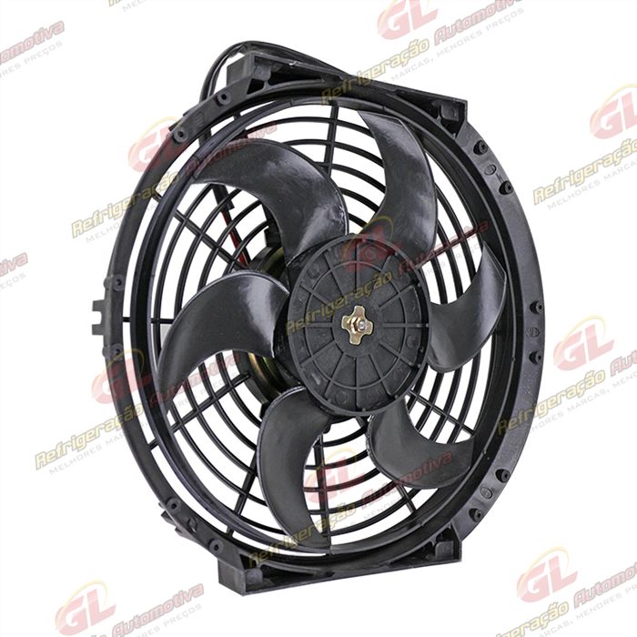 Eletroventilador Universal Pás em S 10 Polegadas - 24 Volts — foto 4