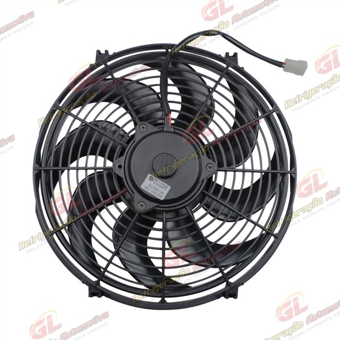 Eletroventilador Universal Unipoint Soprante Pás em S 14 Polegadas - 24 Volts — foto 2