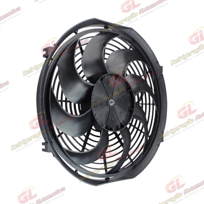 Eletroventilador Universal Unipoint Soprante Pás em S 14 Polegadas - 24 Volts — foto 3