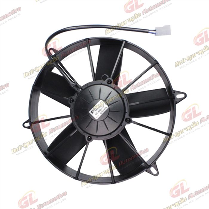 Eletroventilador Universal Unipoint Aspirante 11 Polegadas para 10.000hrs - 12 Volts — foto 3