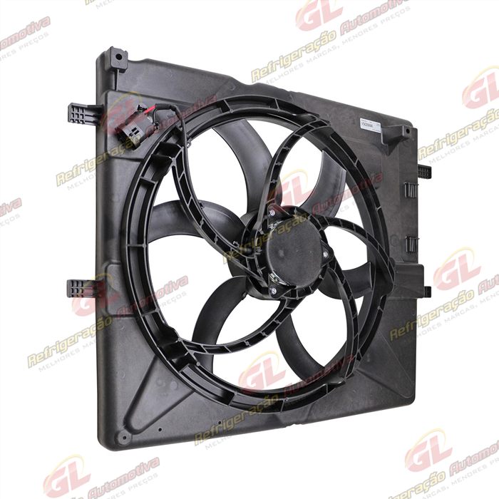 Eletroventilador do Radiador c/Defletor Chevrolet S10 2.4L 2013> Sistema Delphi - 12 Volts OEM: 94770515 — foto 3