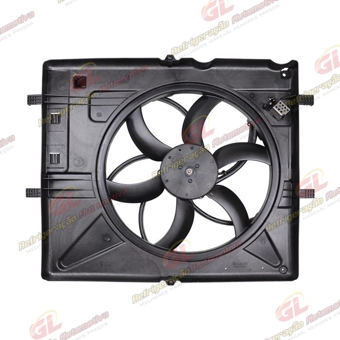 Eletroventilador do Radiador c/Defletor Chevrolet S10 2.4L 2013> Sistema Delphi - 12 Volts OEM: 94770515 — foto 5