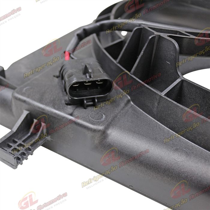 Eletroventilador do Radiador c/Defletor Chevrolet S10 2.4L 2013> Sistema Delphi - 12 Volts OEM: 94770515 — foto 9