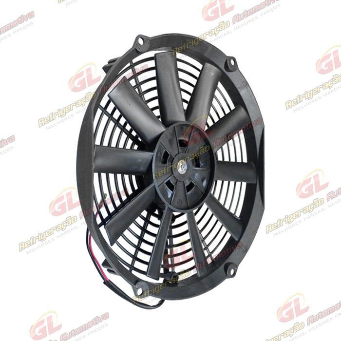 Eletroventilador Universal Soprante 11 Polegadas Pás Reta Ônibus - 12 Volts OEM: EV AS.VA09-AP50/C-27S — foto 4