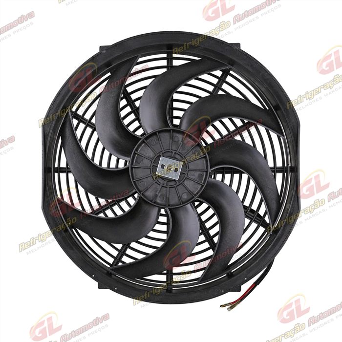 Eletroventilador Universal Soprante 14 Polegadas Pás em S - 24 Volts — foto 2