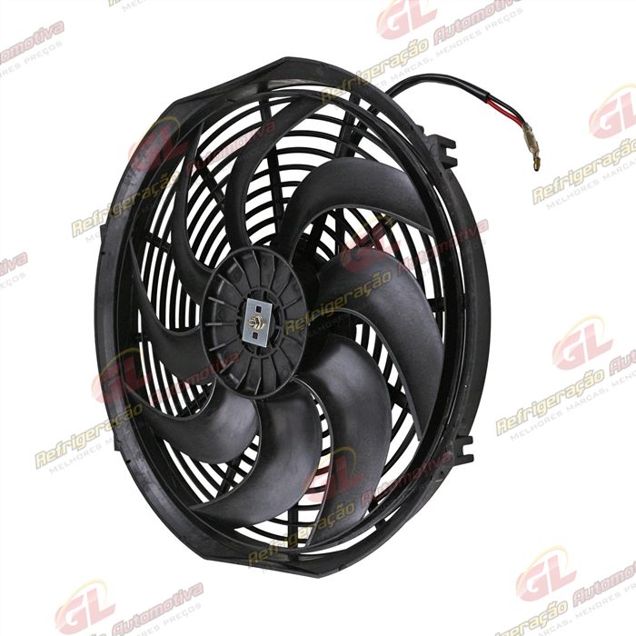 Eletroventilador Universal Soprante 14 Polegadas Pás em S - 24 Volts — foto 4