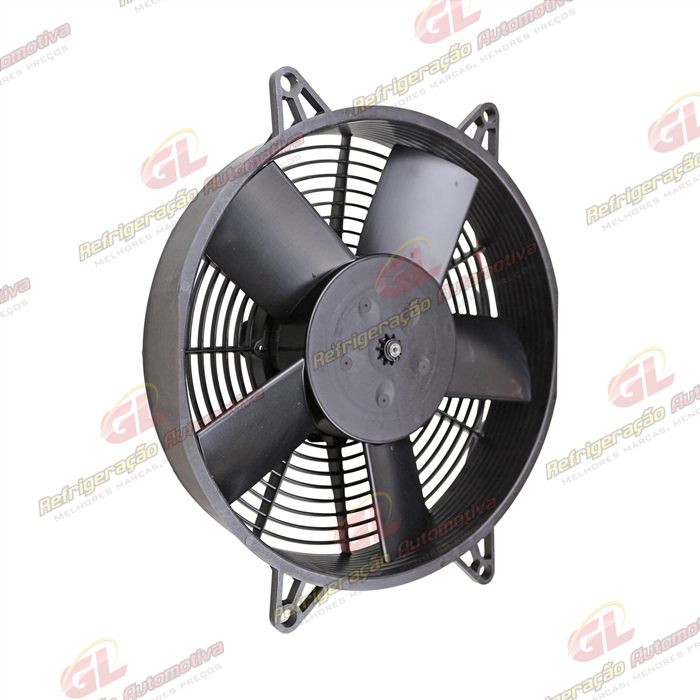 Eletroventilador Spal 10 Polegadas Aspirante Vans/ Carro Forte/ Máquina Agricola Caterpillar - 24 Volts Spal EV AS VA53-BP70L-39A — foto 4